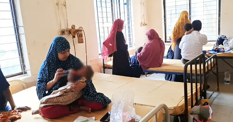 টাঙ্গাইলের একটি হাসপাতালের চিত্র